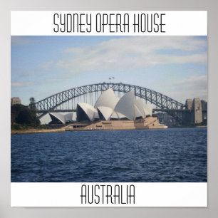 Póster Teatro de la ópera de Sydney