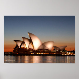 Póster Teatro de la ópera de Sydney