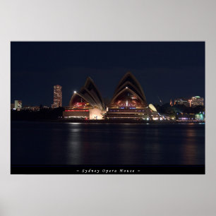 Póster Teatro de la ópera de Sydney