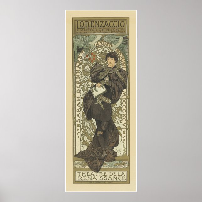 Póster Teatro de la Renacimiento (Frente)