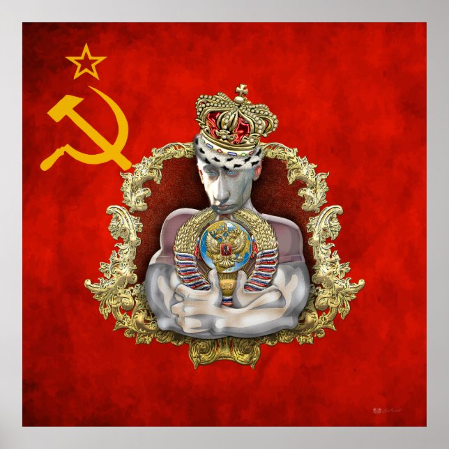 Póster Teatro de lo absurdo - Sueño de Putin - URSS 2.0 (Frente)