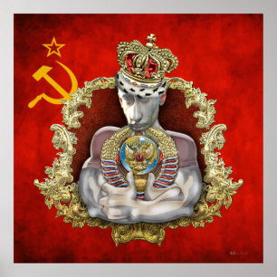 Póster Teatro de lo absurdo - Sueño de Putin - URSS 2.0