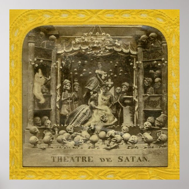 Póster Teatro De Satan (Frente)