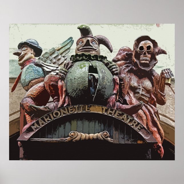 Póster Teatro de títeres (Frente)