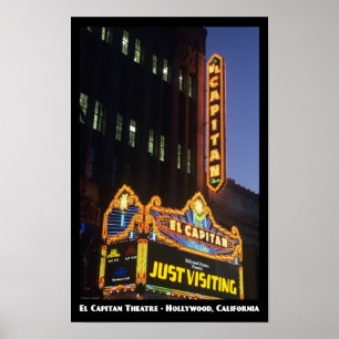 Póster Teatro El Capitan, Poster de Hollywood 11x17