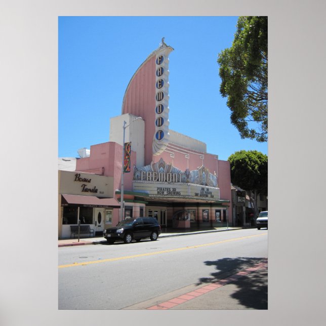 Póster Teatro Fremont, 2011, San Luis Obispo (Frente)