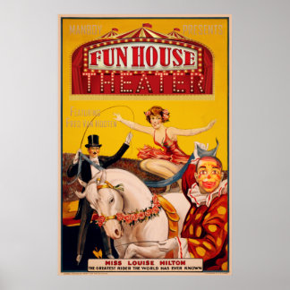 Póster Teatro Fun House