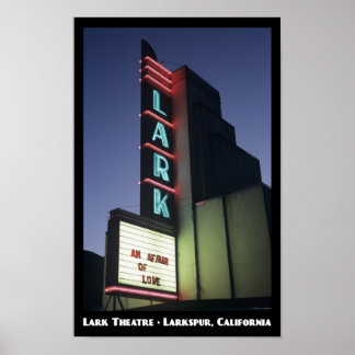 Póster Teatro Lark 11x17 Poster
