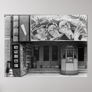 Póster Teatro Liberty, Nueva Orleans, 1935