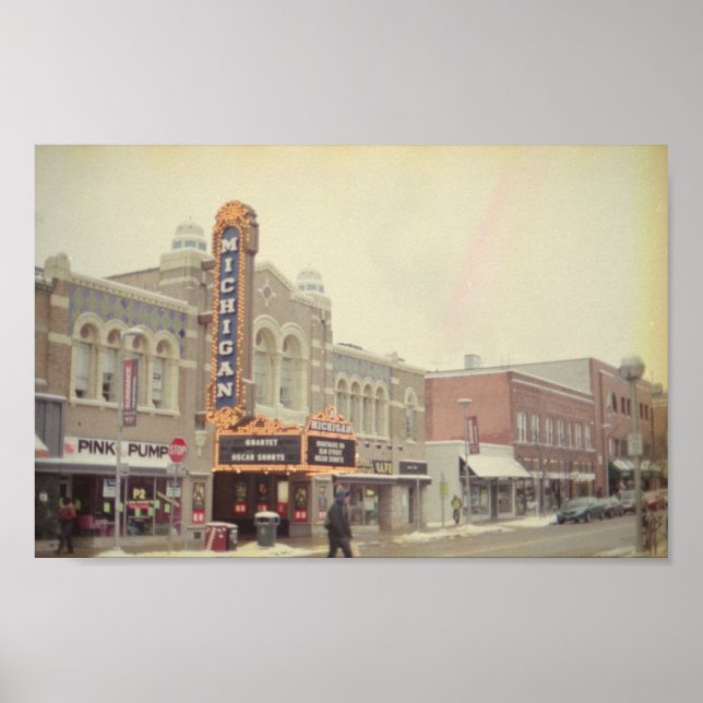 Póster Teatro Michigan (Frente)