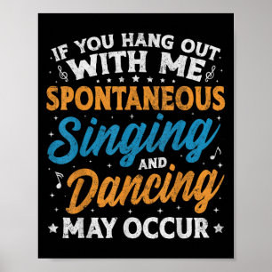 Póster Teatro musical Nerds Gifts Teatro Geek Gráfico Q