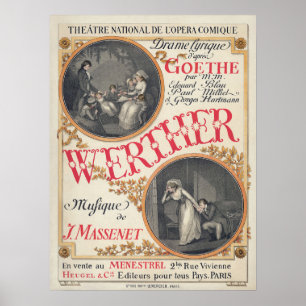 Póster Teatro Nacional De La Ópera Comique