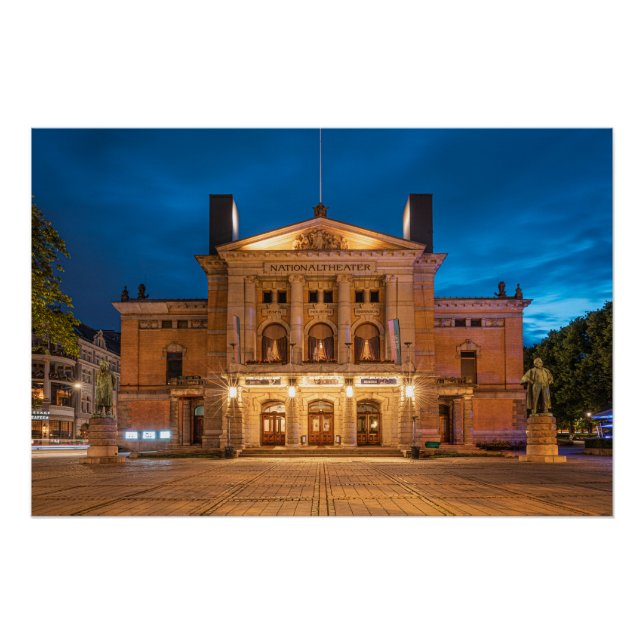 Póster Teatro Nacional de Oslo (Anverso)