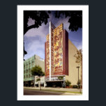 Póster Teatro Oakland Art Deco<br><div class="desc">Arquitectura Art Deco Pintura digital de una foto del gobierno de Estados Unidos del Teatro Paramount 2025 Broadway,  Oakland,  Condado de Alameda,  CA</div>