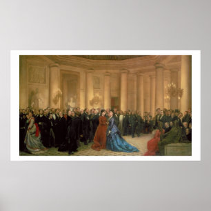 Póster Teatro Odeon, París, 1869 (aceite sobre lienzo)