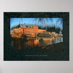 Póster Teatro real de Shakespeare, Stratford-upon-Avon.