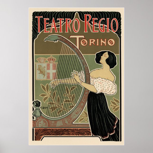 Póster Teatro Regio Torino (Frente)