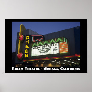 Póster Teatro Rheem 11x17 Poster