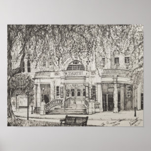 Póster Teatro Richmond Londres Reino Unido, 2004