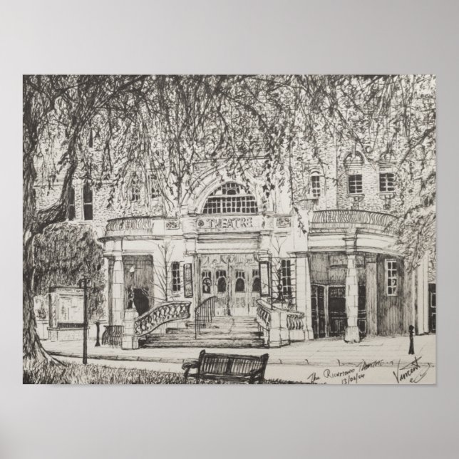 Póster Teatro Richmond Londres Reino Unido, 2004 (Frente)