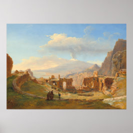 Póster Teatro romano - Bella Artes Sarazin de Belmont