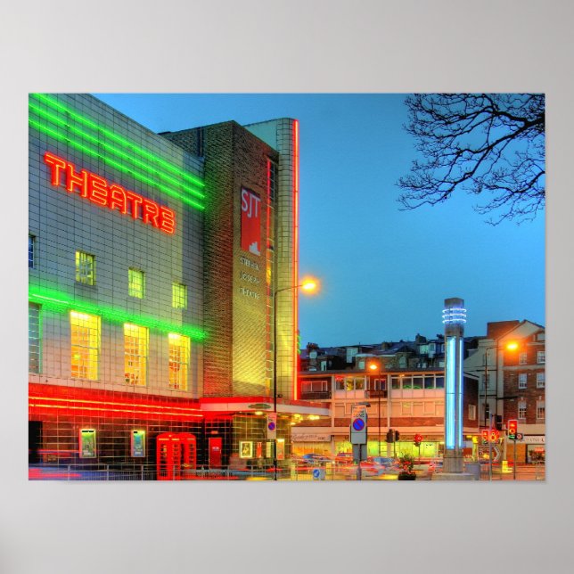 Póster Teatro Stephen Joseph, Scarborough (Frente)