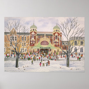 Póster Teatro Surrey de Richmond 1988