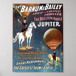 Póster Teatro vintage de Júpiter