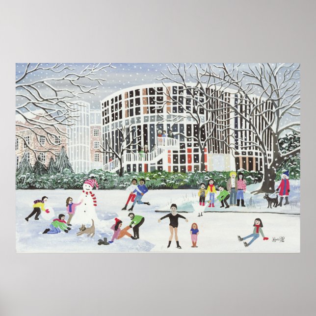 Póster Teatro Yvonne Arnaud (Frente)