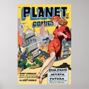 Póster Tebeos del planeta