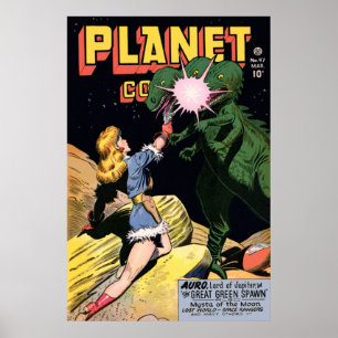 Póster Tebeos ningunos del planeta 47