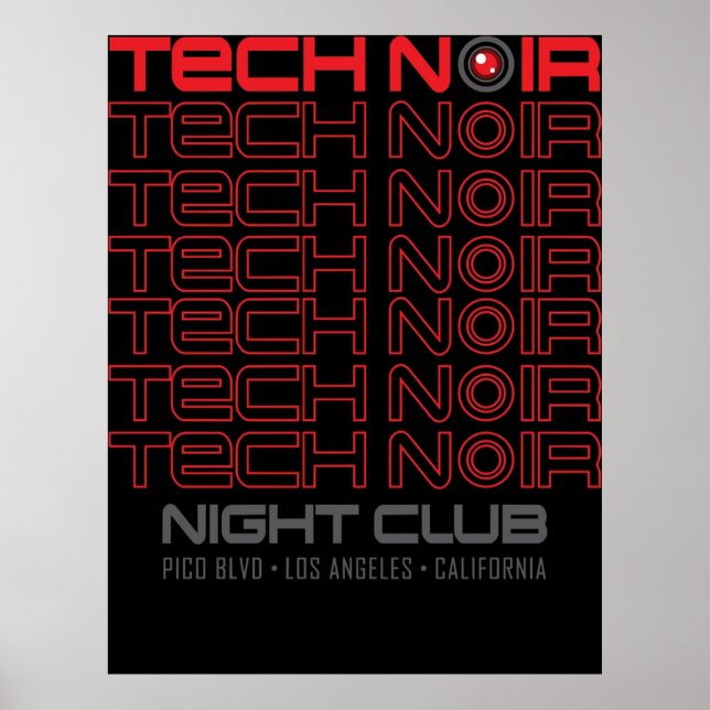 PÓSTER TECH NOIR (Frente)