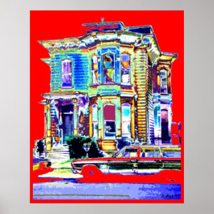 Póster Techni-color - poster