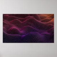 Technology geometry black background. 3d illustrat