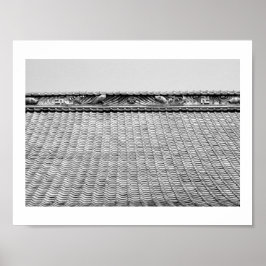 Póster Techo del templo: Kyoto