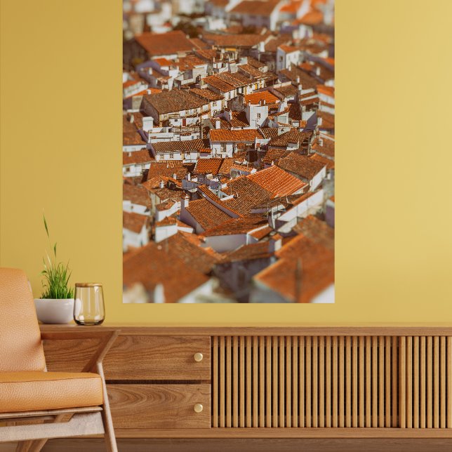 Póster Techos de Castelo de Vide. Alentejo, Portugal. (Salón 2)