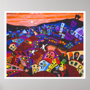 Póster Techos de Florencia