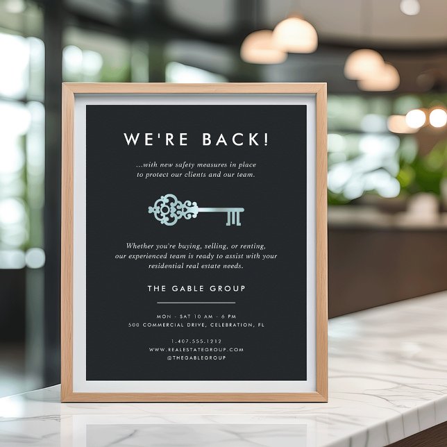 Póster Tecla Vintage | Reapertura de empresas inmobiliari (Subido por el creador)