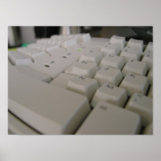 Póster Teclado