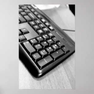 Póster Teclado de equipo