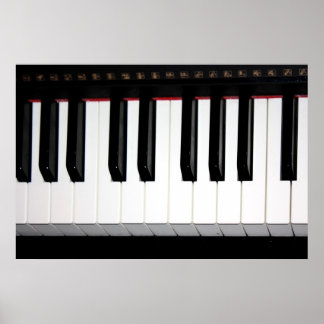 Póster Teclado de órganos