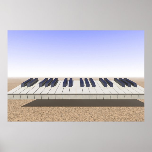 Póster Teclado Desert (Frente)