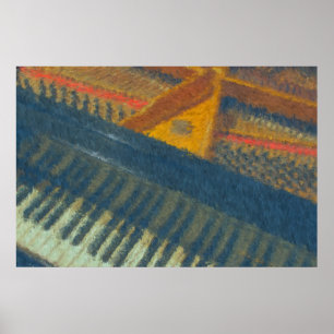 Póster Teclado e impresionista de los pernos 3