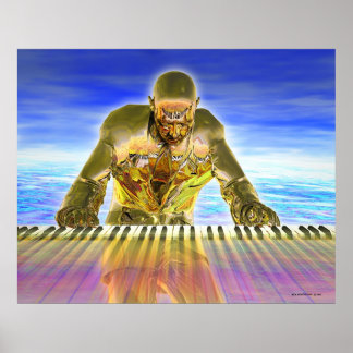 Póster Teclado Mágico