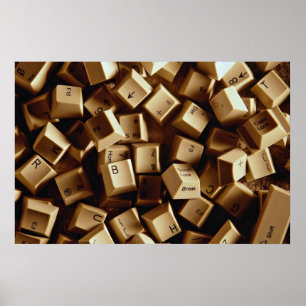 Póster Teclas de equipo