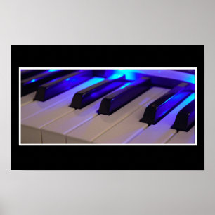 Póster Teclas de Piano