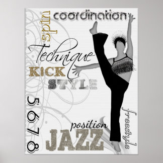 Póster Técnica de Jazz