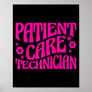 Póster Técnico de atención al paciente Pct Team Raglan bé