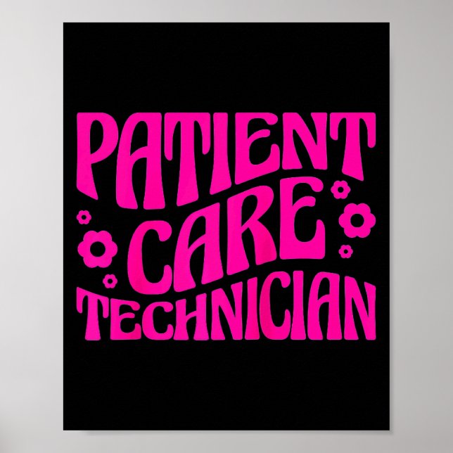 Póster Técnico de atención al paciente Pct Team Raglan bé (Frente)