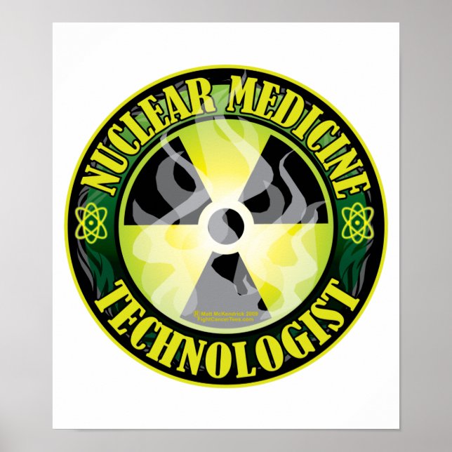 Póster Tecnología 2 de medicina nuclear (Frente)